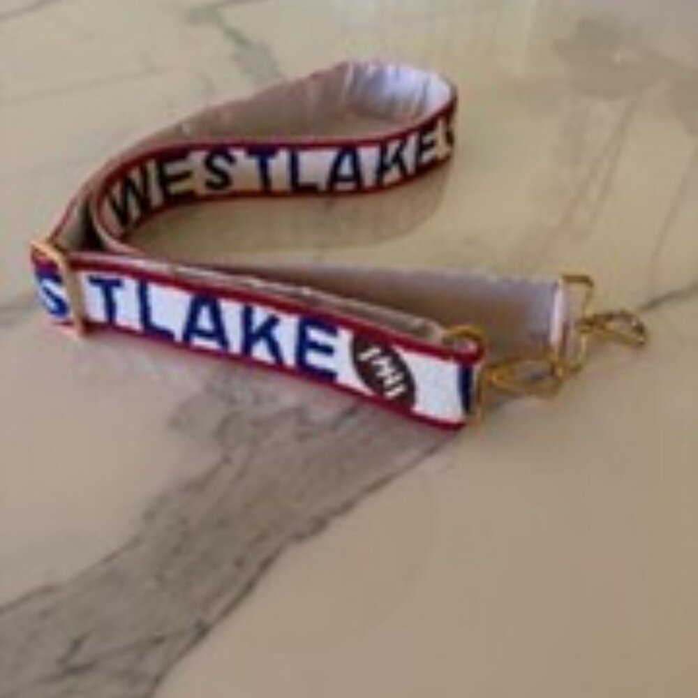 💙🧡 WESTLAKE CHAPS Beaded Purse Strap